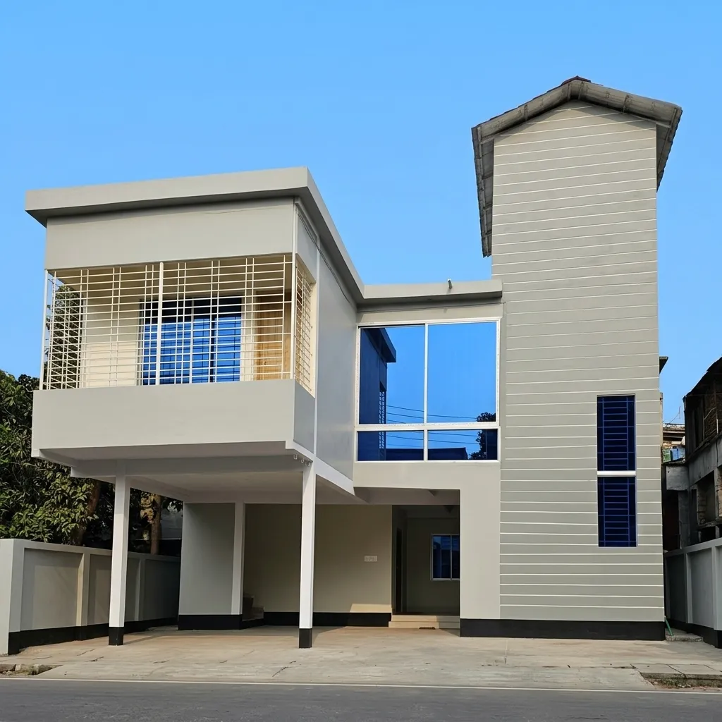 Baunia, Airport - Residential Steel Building